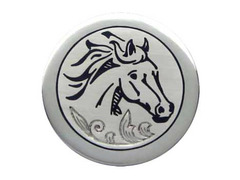 Серебряная монета сувенирная «Лошадь»